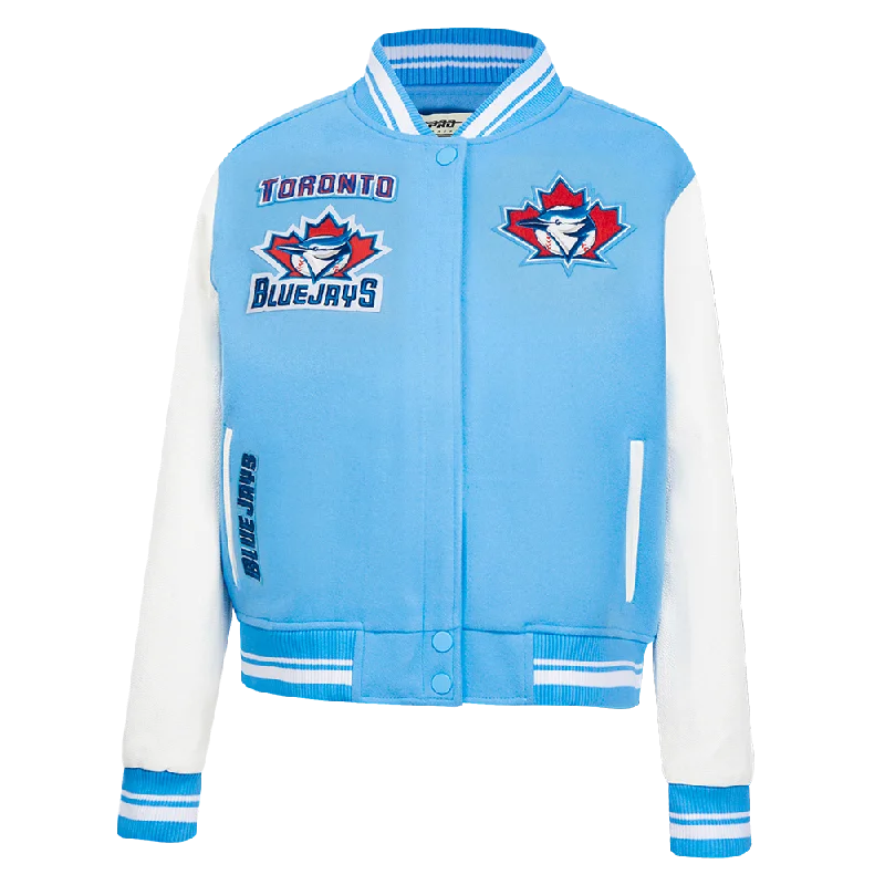 CHAMARRA UNIVERSITARIA MLB TORONTO BLUE JAYS RETRO CLASSICS PARA MUJER