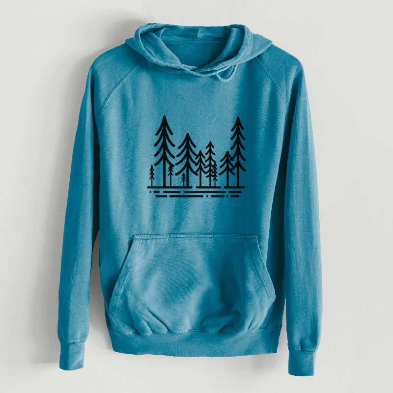 Grove De Diez  - Mid-Weight Unisex Vintage 100% Cotton Hoodie