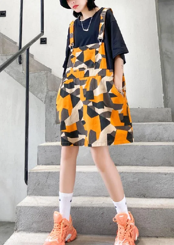 Fake two-piece splicing dress female summer large size medium long a-line skirt female summer