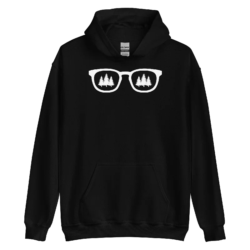 Sonnenbrille und Bäume - Unisex Hoodie