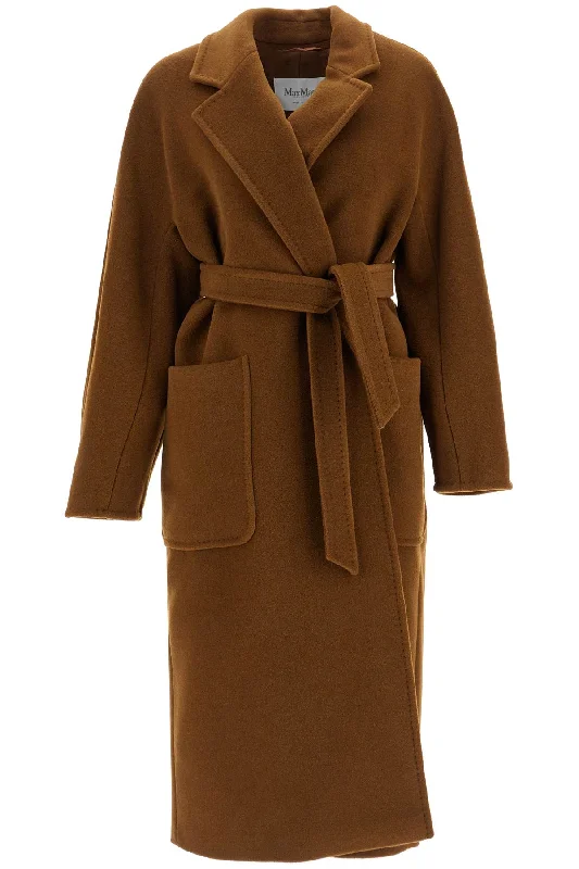 'current' Wrap Coat  - Brown