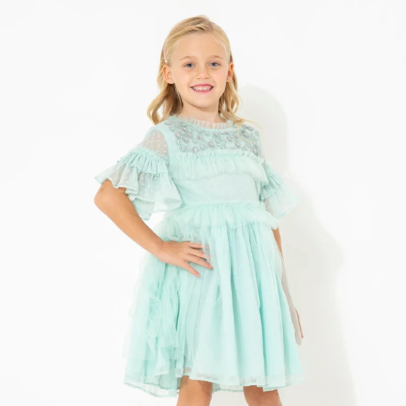 Kids Royal Tiered Dress