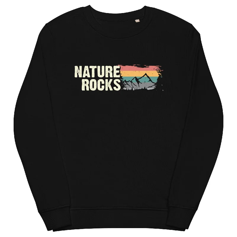 Nature Rocks - Unisex Premium Organic Sweatshirt