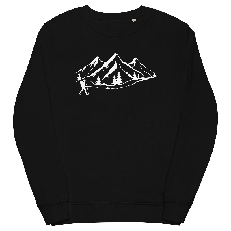 Berge 1 und Wandern - Unisex Premium Organic Sweatshirt