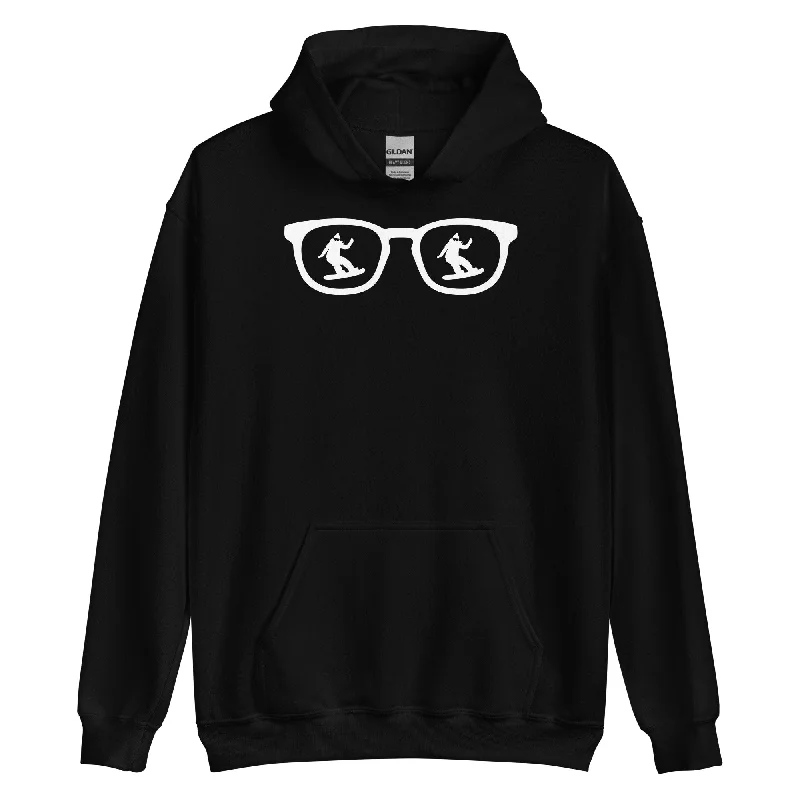 Sonnenbrille und Snowboarding 1 - Unisex Hoodie