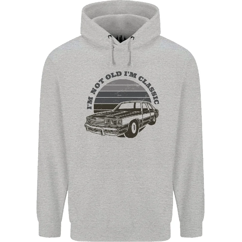 Price Drop Birthday Im Not Old Classic 40th 50th 60th Mens 80% Cotton Hoodie